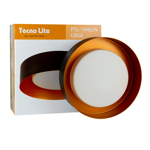 TECNOLITE INTERIOR PLAFONES S/L100-240VE27X2 URSA PTL-1940/N