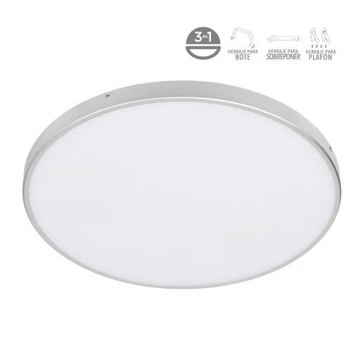 TECNOLITE INTERIOR PLAFONES LED 12W6500K IBIZA I PTLLED-01RD/12W/65