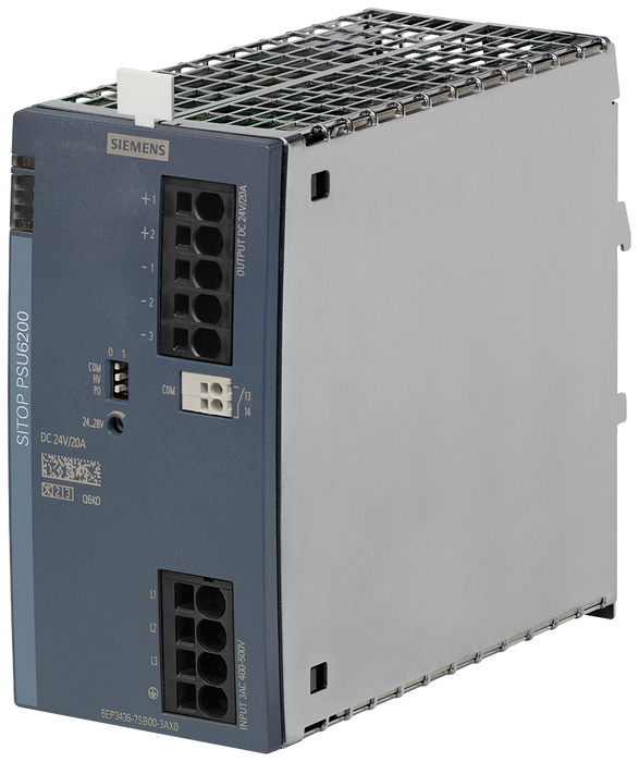 SIEMENS FUENTE SITOP PSU6200 3F 400-500VAC SAL 24VDC 20A