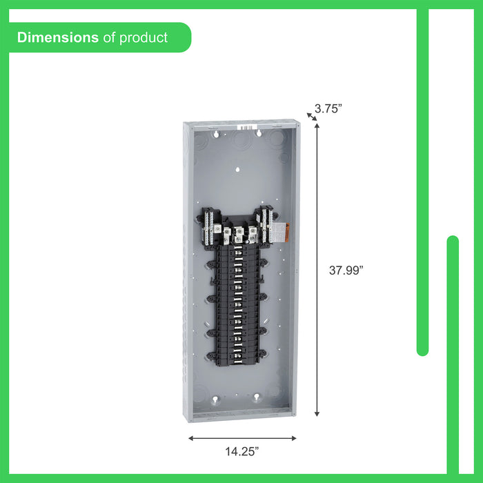 SQUARE D CENTRO DE CARGA MLO 225AMP