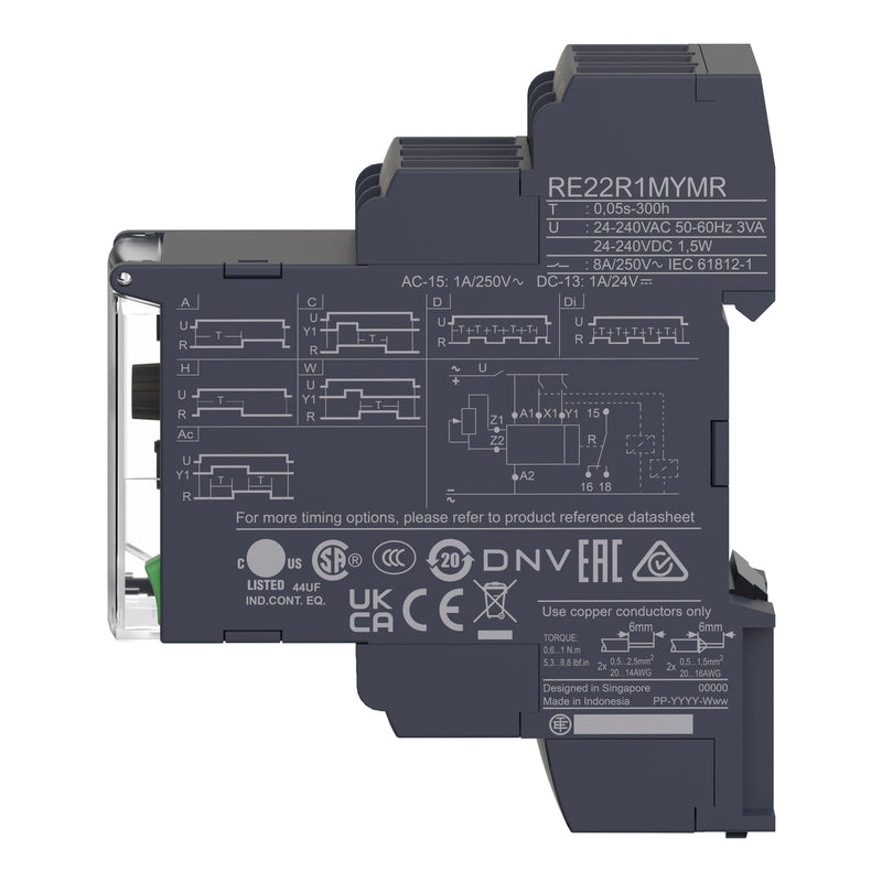 TELEMEC ZELIO TEMPO MULTIFUNCION VCA/CC REL