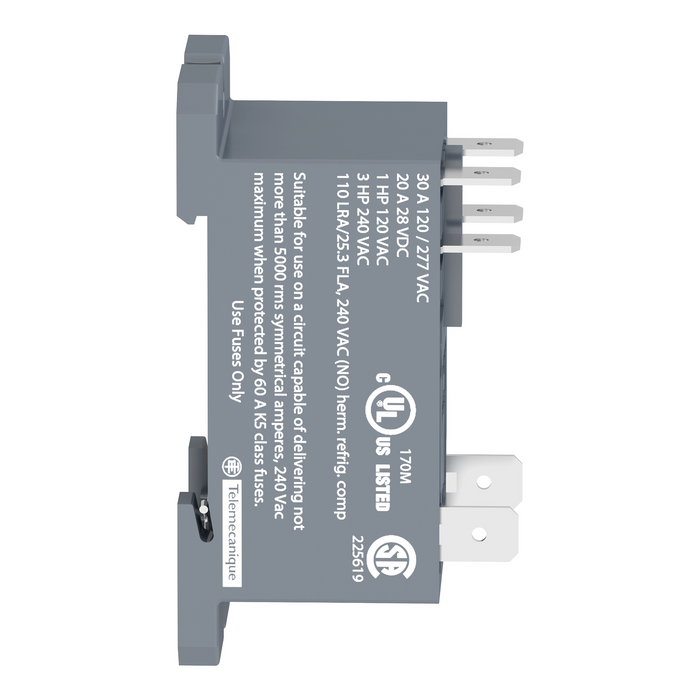 TELEMEC POWER RELAY 2 NO 230 V AC