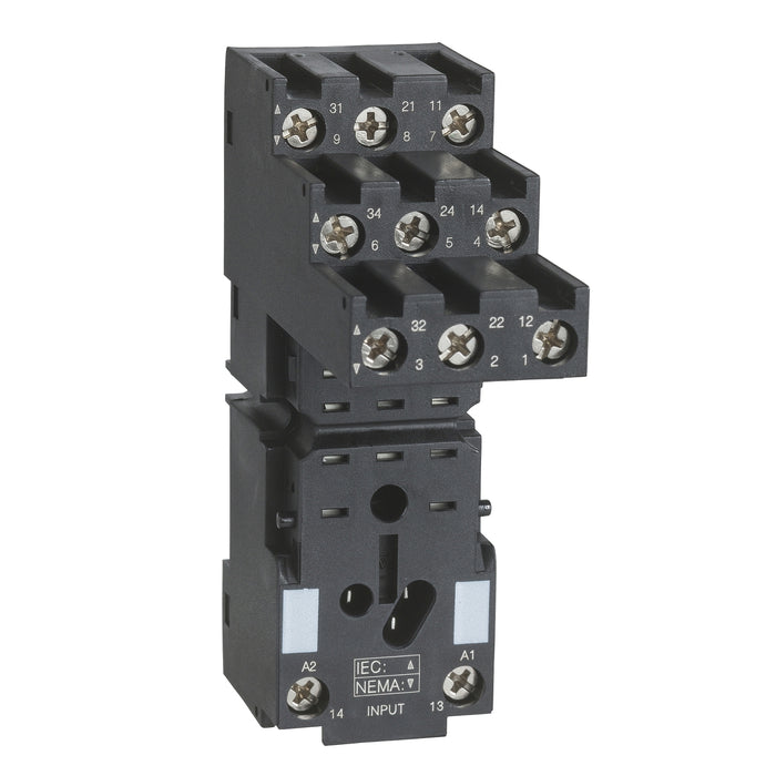 TELEMEC LOGIC STYLE SOCKET SEPARATEDTERMINATIONS 3