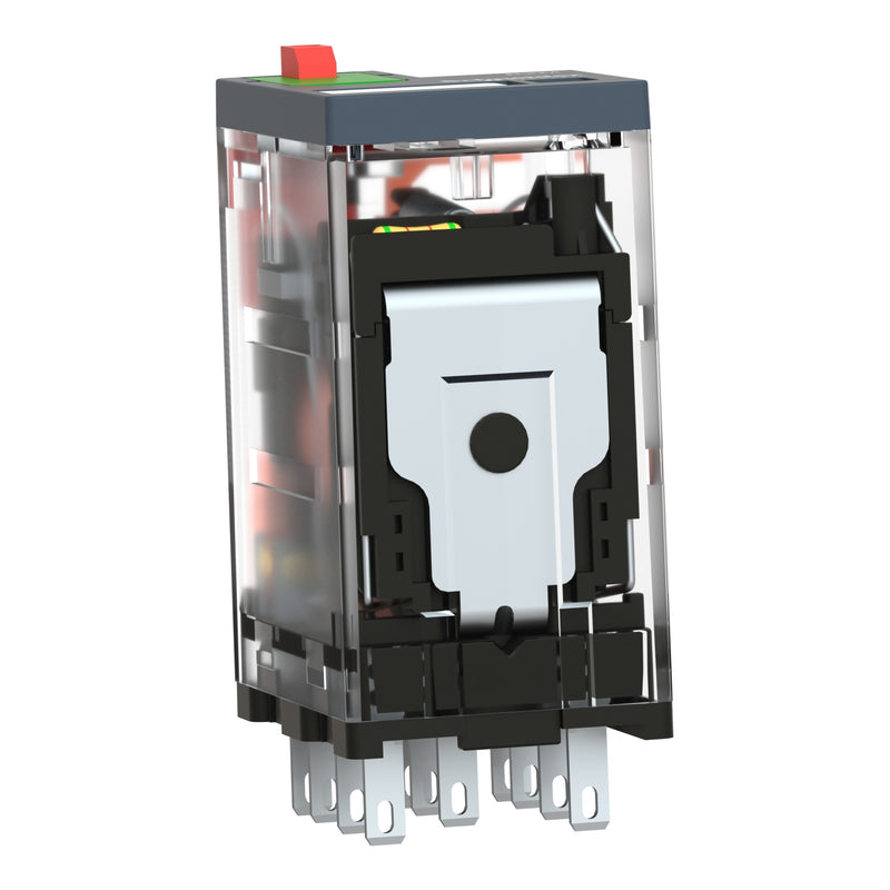 TELEMEC MINIATURE RELAY 4 CO WITH LED120 V AC