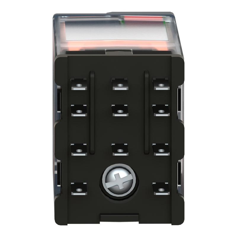 TELEMEC MINIATURE RELAY 4 CO WITH LED120 V AC