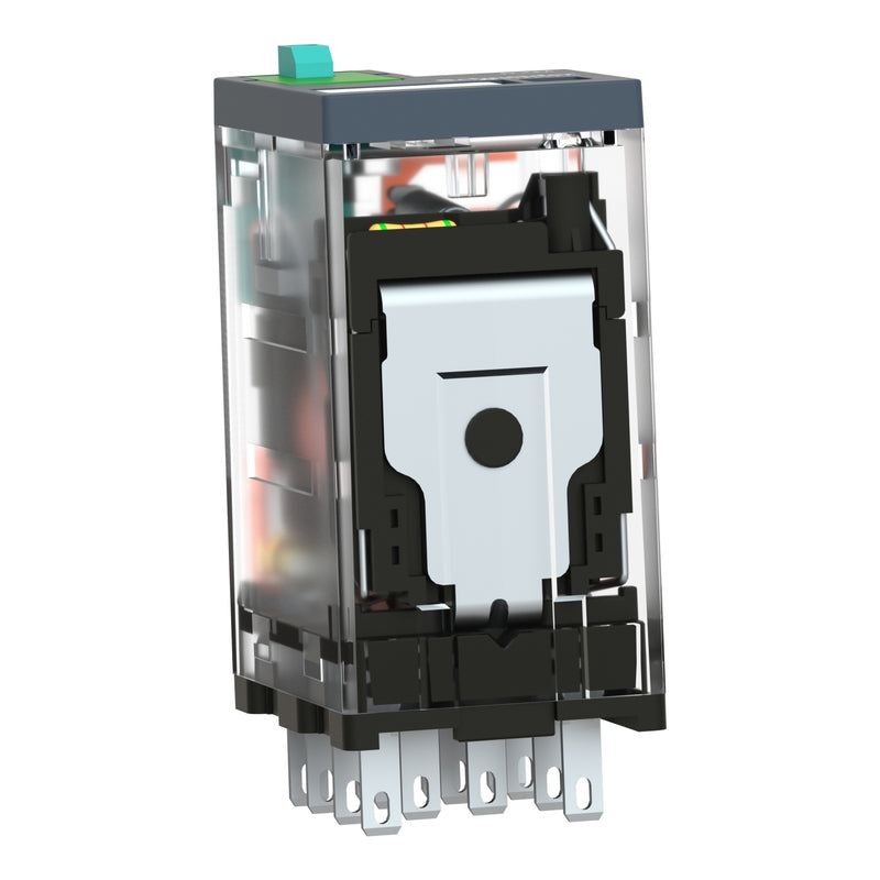 TELEMEC MINIATURE RELAY 4 CO WITH LED24 V DC