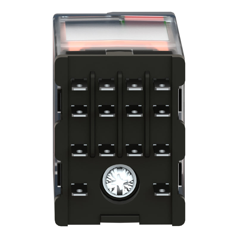TELEMEC MINIATURE RELAY 4 CO WITH LED230 V AC