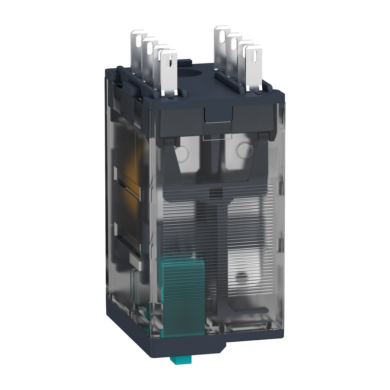 TELEMEC MINIATURE RELAY 2 CO WITH LED24 V DC
