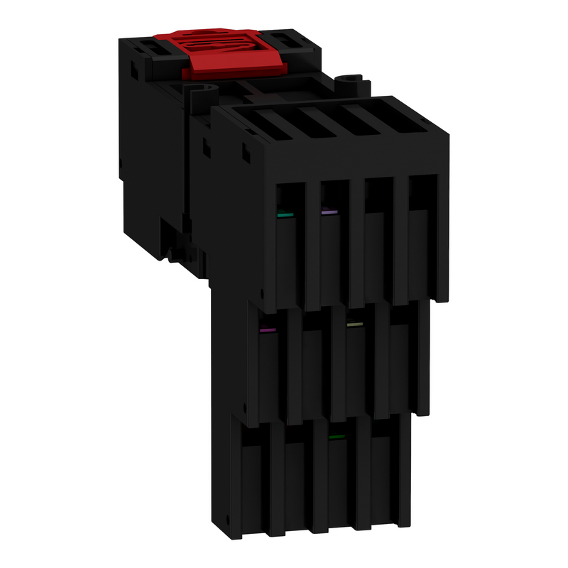 TELEMEC LOGIC STYLE SOCKET SEPARATEDTERMINATIONS 4