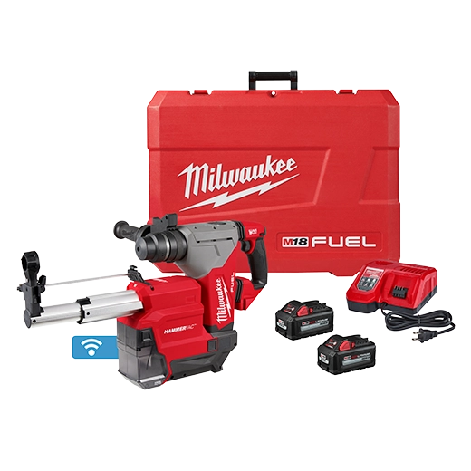 MILWAUKEE ROTOMARTILLO M18 FUEL SDS DE 1-1/8" C/EXTRACTOR DE POL