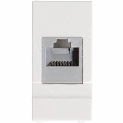 LEVITON CIEN TOMA TELEFONICA RJ11 BLANCA
