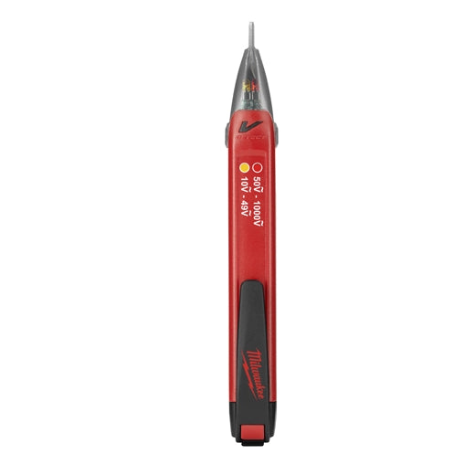 MILWAUKEE DETECTOR DE VOLTAJE DUAL LUZ 10-49V Y 50-1000V