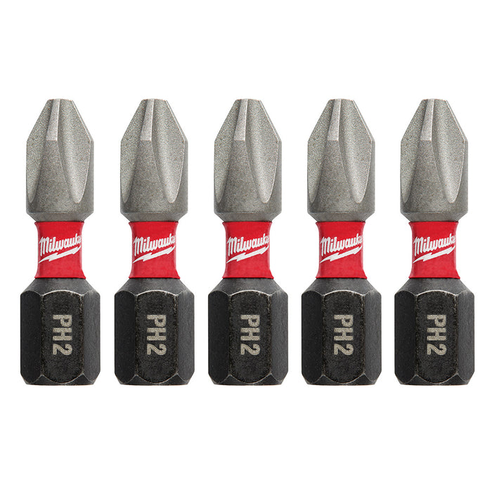 MILWAUKEE PUNTA INSERTO PH2 (5pz)