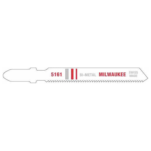 MILWAUKEE HOJA BIMETALICA P/SIERRA CALADORA 3" 24 TPI PAQUETE 5PZ