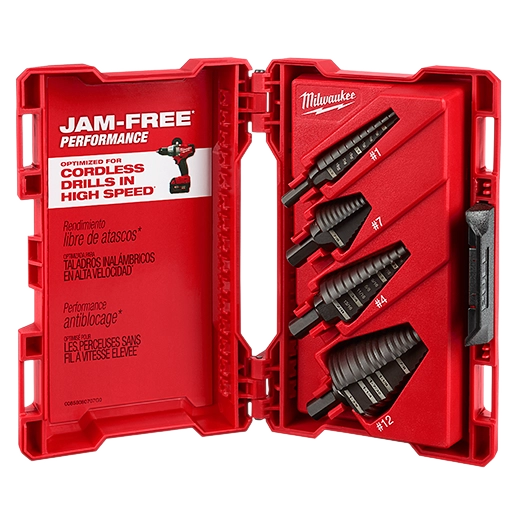 MILWAUKEE KIT BROCAS ESCALONADAS 4PZ