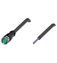 PEPPER-FUCHS COONECTOR HEMBRA M8 RECTO COD A 3P PUR NEGRO