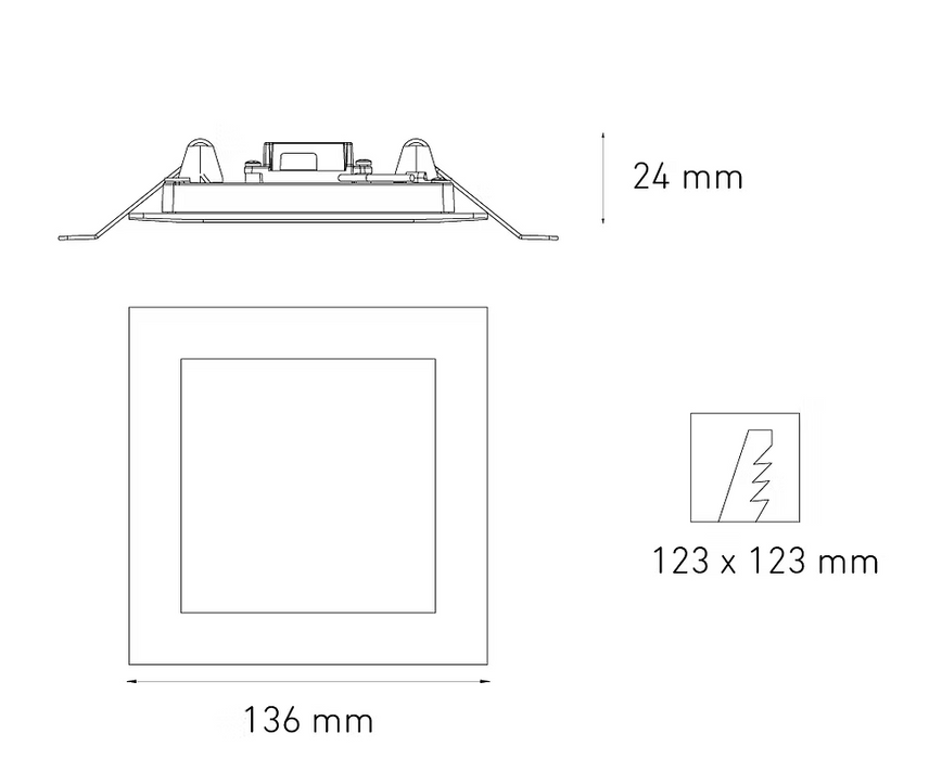 MAGG SQ 9 FLAT II STD 100-240V BFP 40K BC