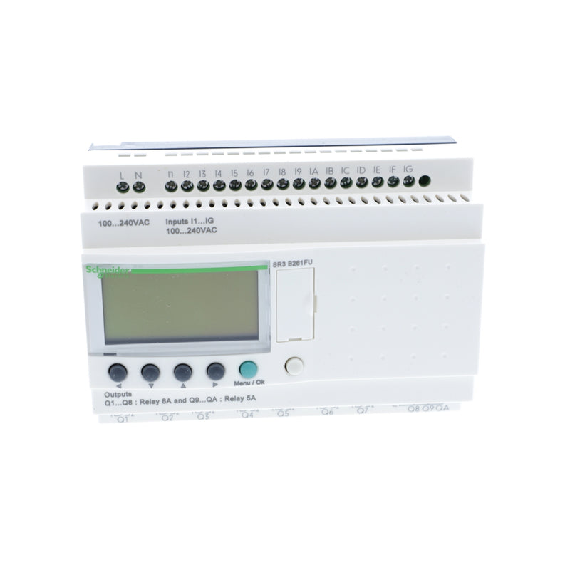 TELEMEC ZELIO 100-240VAC 16DI / 10 RO CON PANTALLA