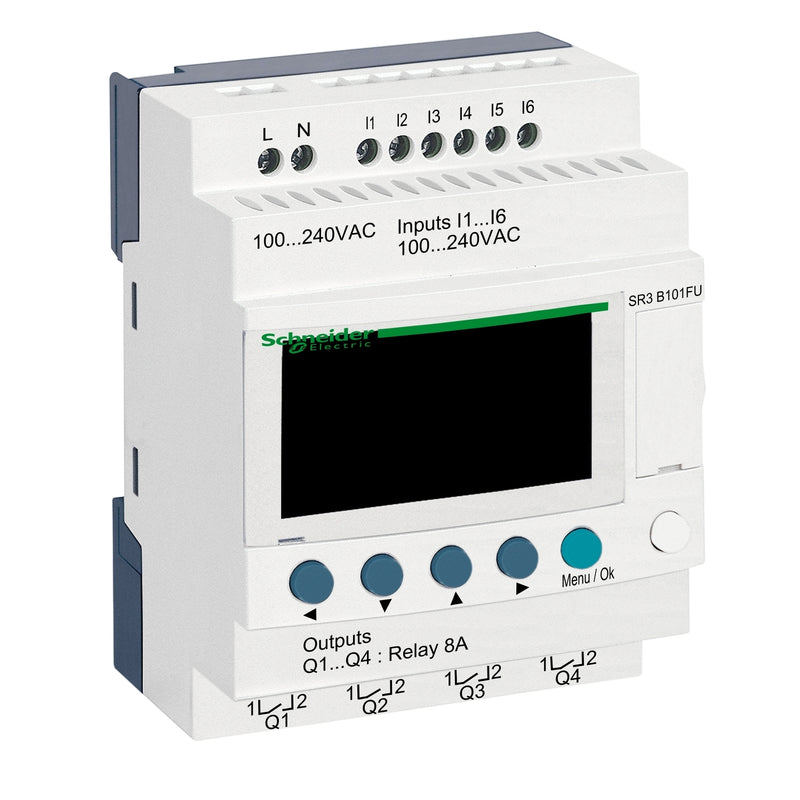 TELEMEC ZELIO 110V 6E/4S CON PANTALLA