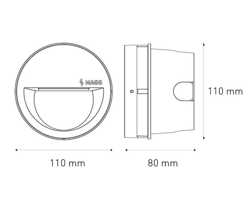 MAGG SW 20 AL 100-240V 27K GR AC