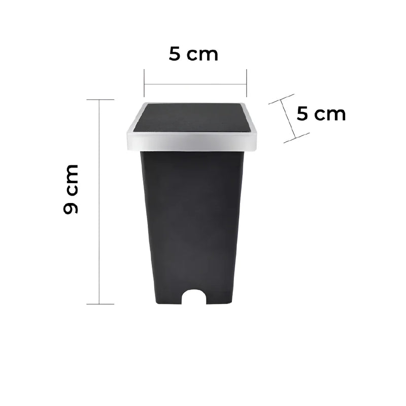ESTEVEZ BUCKET IP65 2W LED LUZ CALIDA UPLIGHT NEGRO