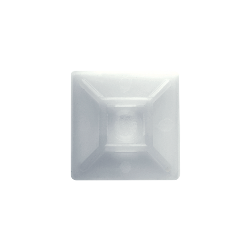 ARGOS SOPORTE AUTOADHERIBLE DE NYLON 1.1X1.1 (100 pzas)