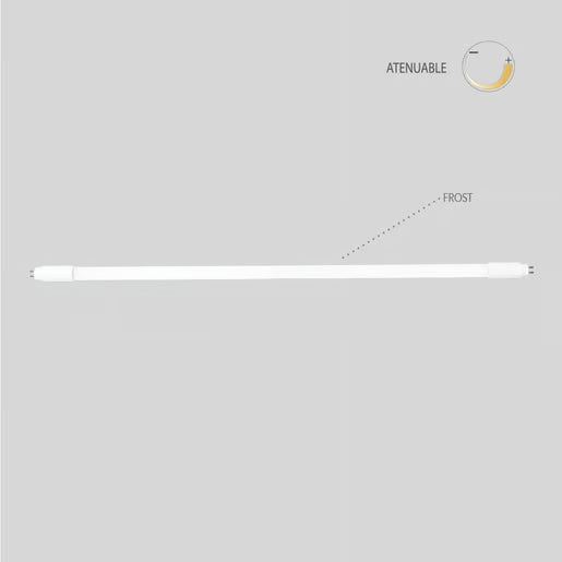 TECNOLITE TUBO LED 10W T5 LUZ BLANCA FRIA G5 100-127VAC BLANCO 549mm 4000K