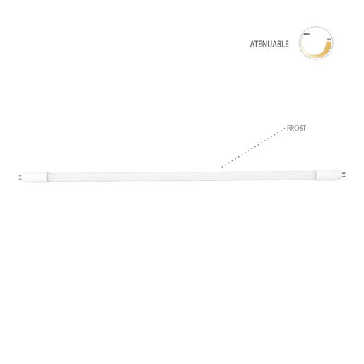 TECNOLITE TUBO LED 10W T5 LUZ BLANCA FRIA G5 100-127VAC BLANCO 549mm 4000K