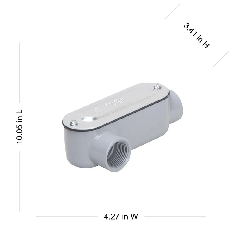 HUBBELL CONDULET LR CON TAPA 50mm ( 2")