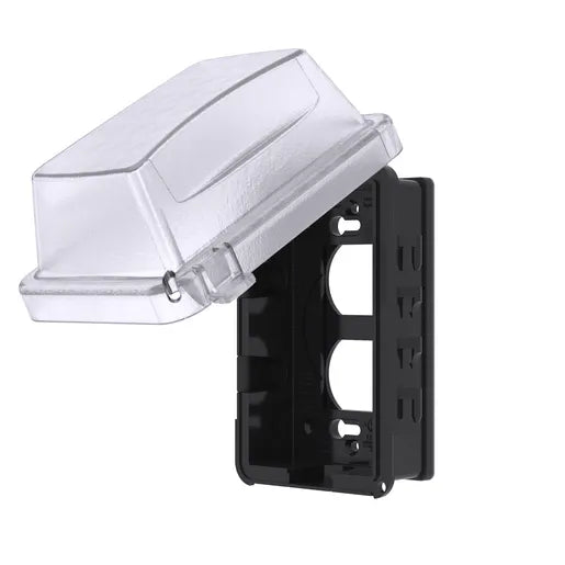 HUBBELL 1G WP HORZ/VERT 16IN1 WIU CVR 2-3/4DPCLR