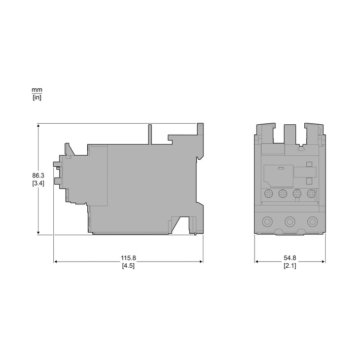 TELEMEC RELEVADOR SOBRECARGA D40A-D65A 37-50A