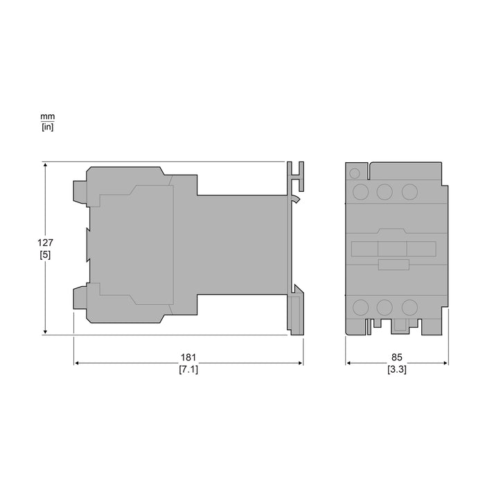 TELEMEC CONTACTOR TETRAPOLAR 80A 110V