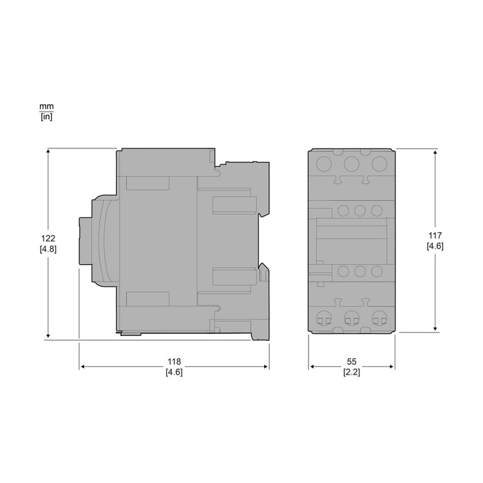 TELEMEC CONTACTOR TESYS 40AMP BOB 24VAC