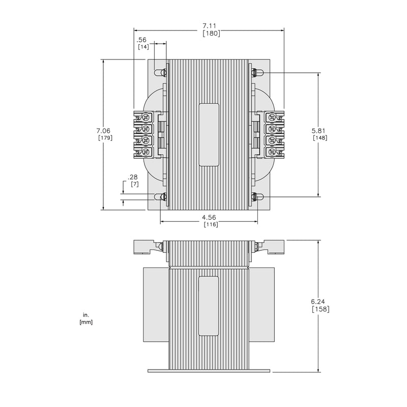 SQUARE D TRANFORMADOR SECO MONOFASICO 2000 VA