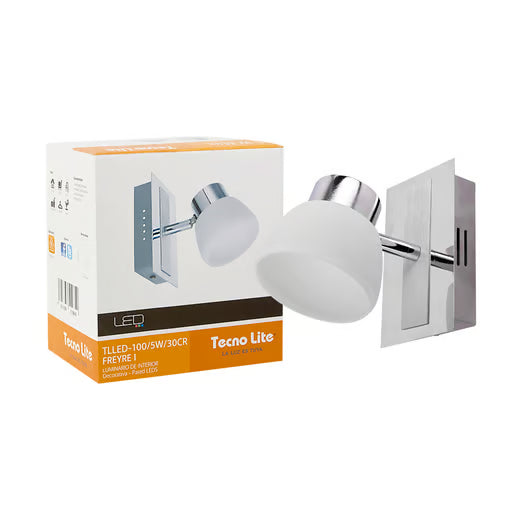 TECNOLITE INTERIOR ARBOTANTES LED 5W100-240V3000K FREYRE I TLLED-100/5W/30CR