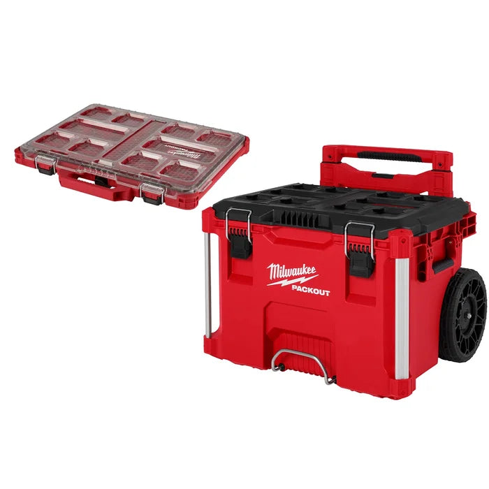 MILWAUKEE COMBO PACKOUT ROLLING+TOOLBX+ORGANIZER