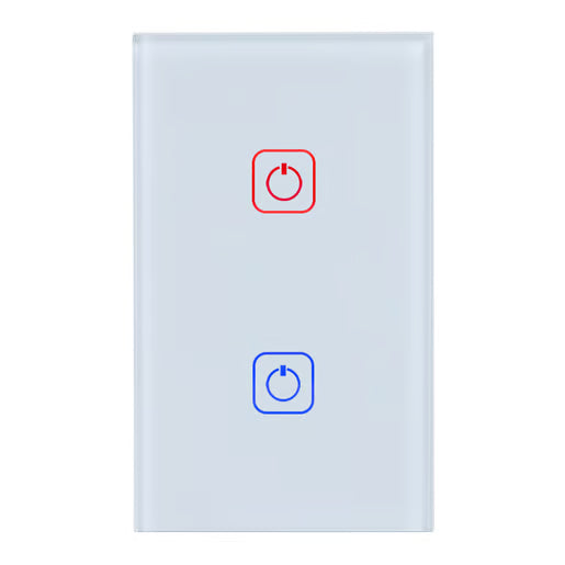 TECNOLITE APAGADOR INTELIGENTE WIFI 2 BOTONES TACTILES CALE NEUTR