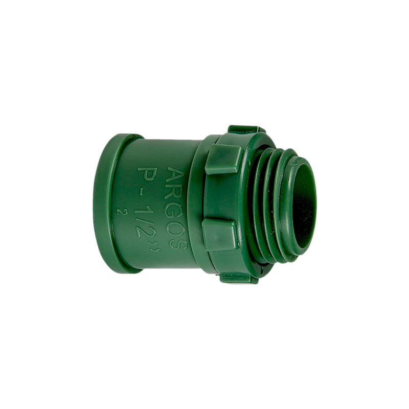 CONECTOR PVC VERDE ELECTRICO 100mm (4)