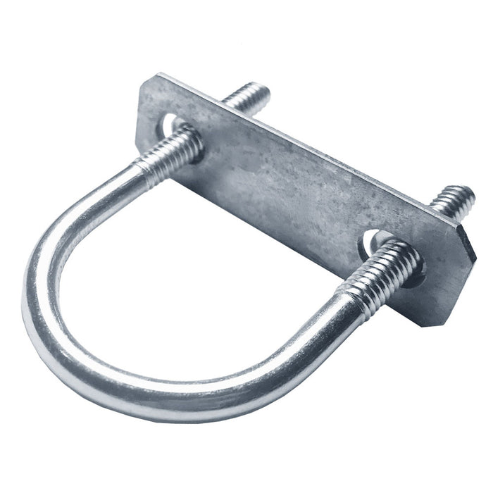 Anclo Abrazadera ""U"" Roscada 1/4"" p/Tubo 1/2"" SKU: U12012