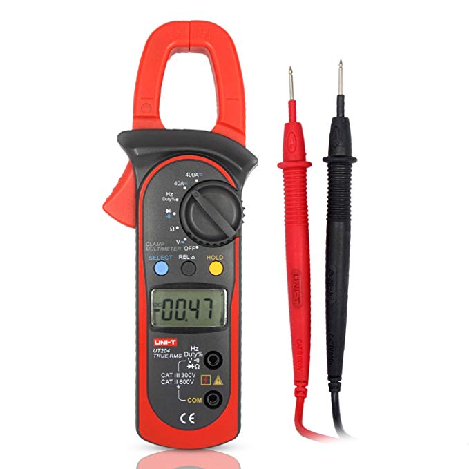UNI-T PINZA AMPERIMETRICA RMS -40- 1000 60MF 600A 600VAC/DC CAT
