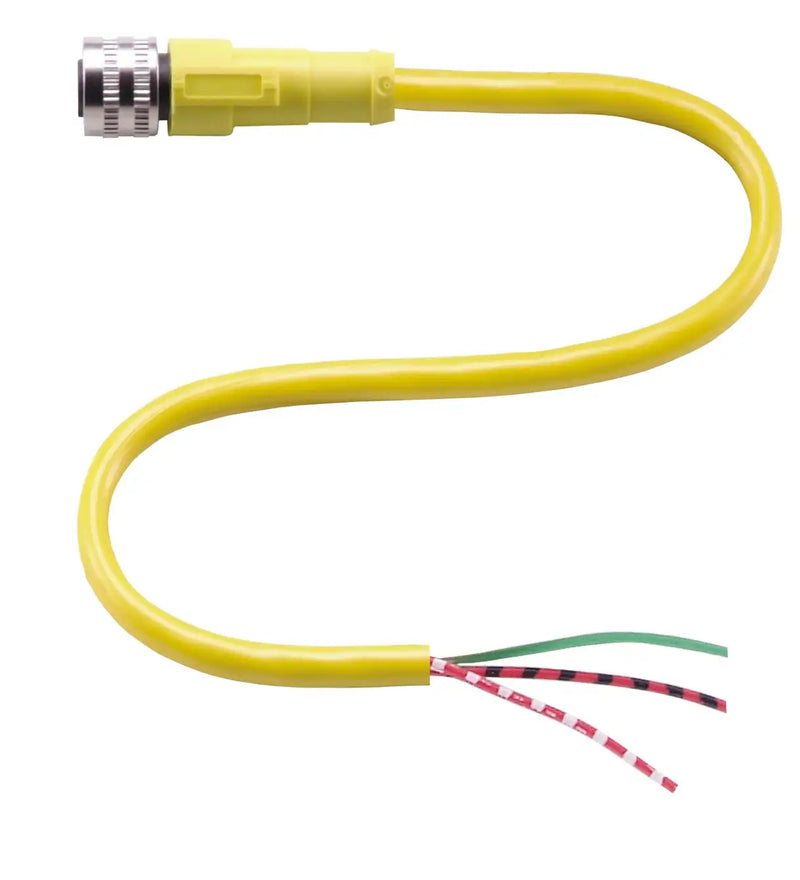 PEPPERL-FUCHS CABLE PVC 1/2"-20 UNF 3P HEMBRA RECTO