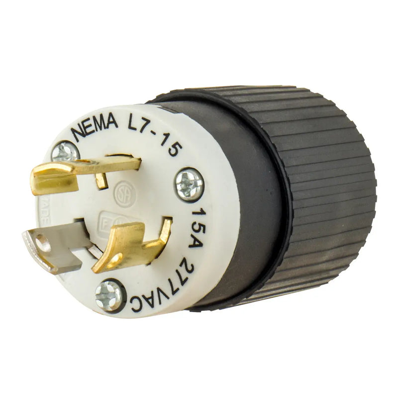 BRYANT LKG PLUG 15A 277V L7-15P B/W 4770NP
