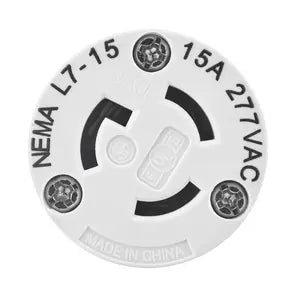 BRYANT LKG CONN 15A 277V L7-15R B/W 4779NC