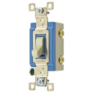 HUBBELL APAGADOR DE PALANCA 1P 15AMP 125V