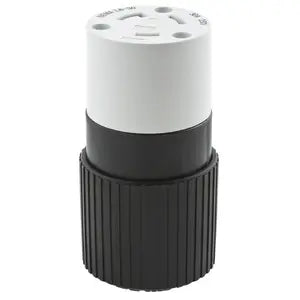 BRYANT LKG CONN 30A 250V L6-30R B/W 70630NC