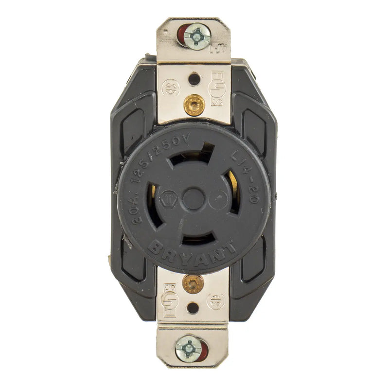 HUBBELL RECEPTACULO 3P 4H 20A 125/250V