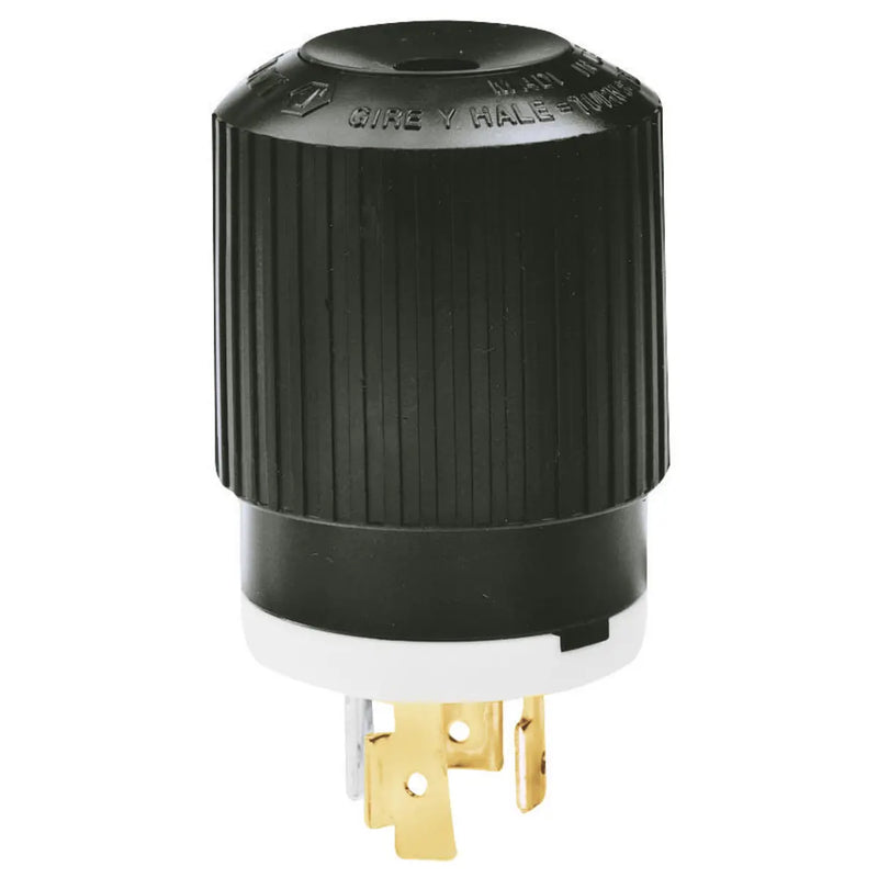 BRYANT LKG PLUG 20A 3PH 480V L16-20P B/W 71620NP