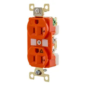 HUBBELL/BRYANT DUP RCPT IG IND GRD 20A 125V 5-20R OR BRY5362IG