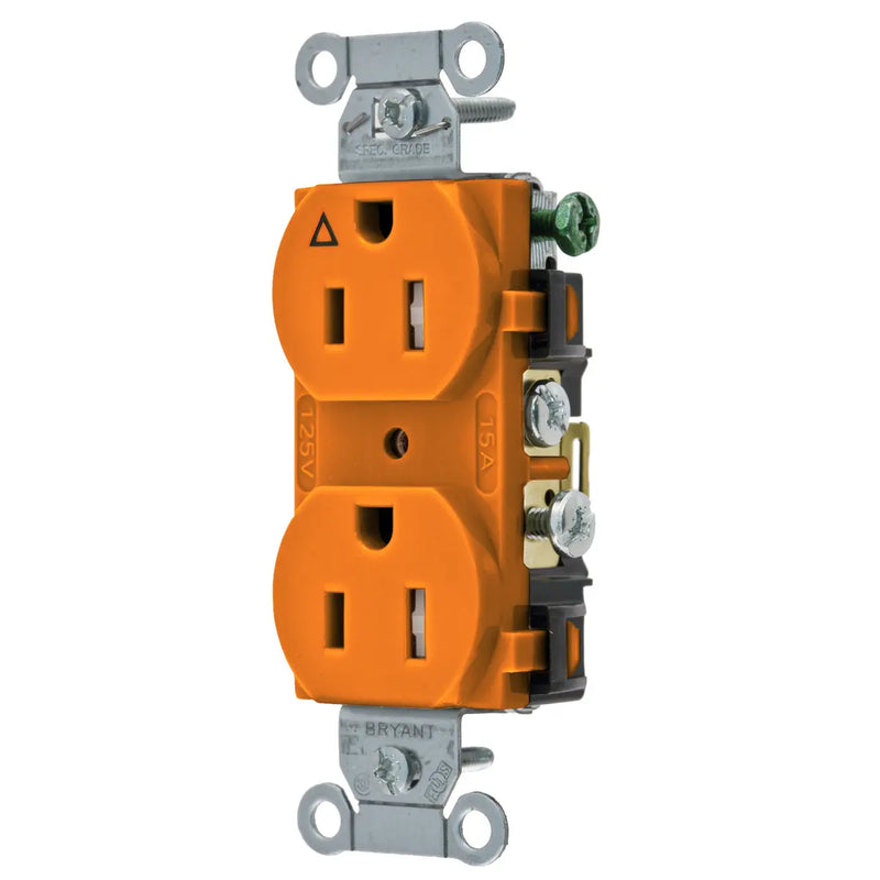 BRYANT DUP RCPT IG COMM GRD 15A 125V OR CR15IG