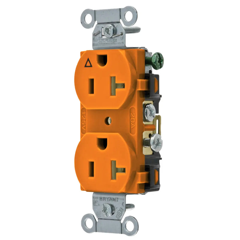 BRYANT DUP RCPT IG COMM GRD 20A 125V OR CR20IG
